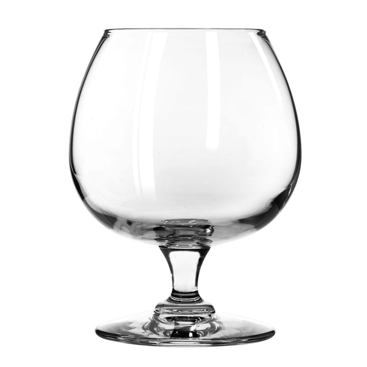 Libbey 8405 Citation 12 oz clear brandy snifter glass with wide bowl and footed base