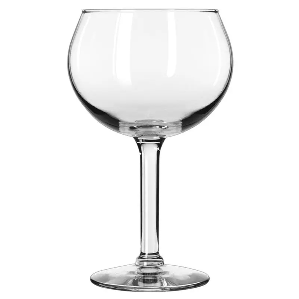 Libbey 8415 Citation Gourmet clear stemmed round wine glass on white background