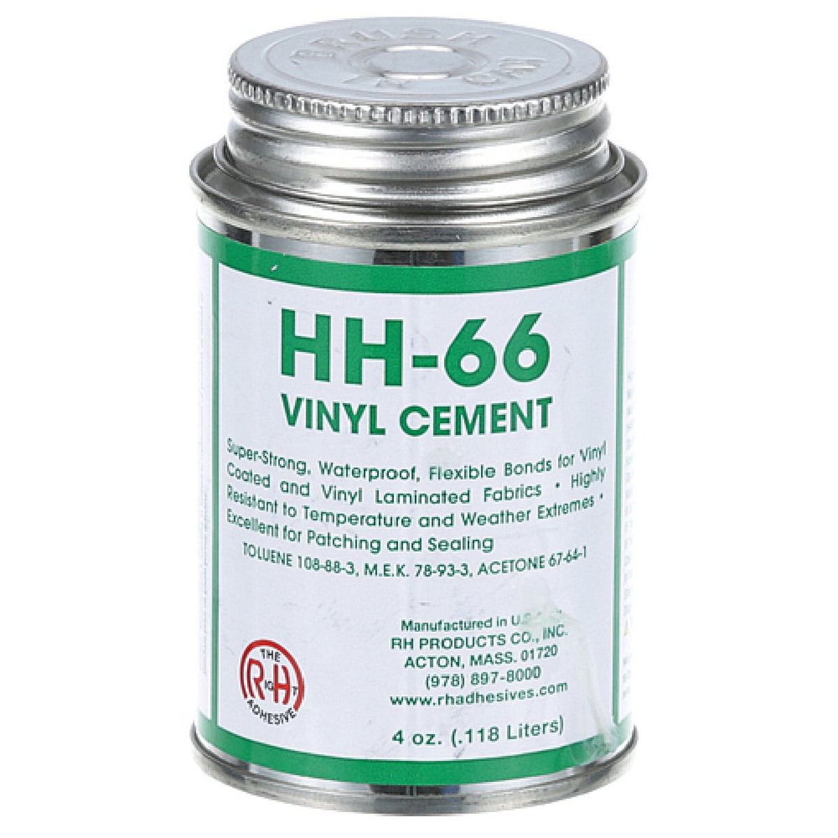 AllPoints 851143 HH-66 Vinyl Cement 4 oz can with brush cap