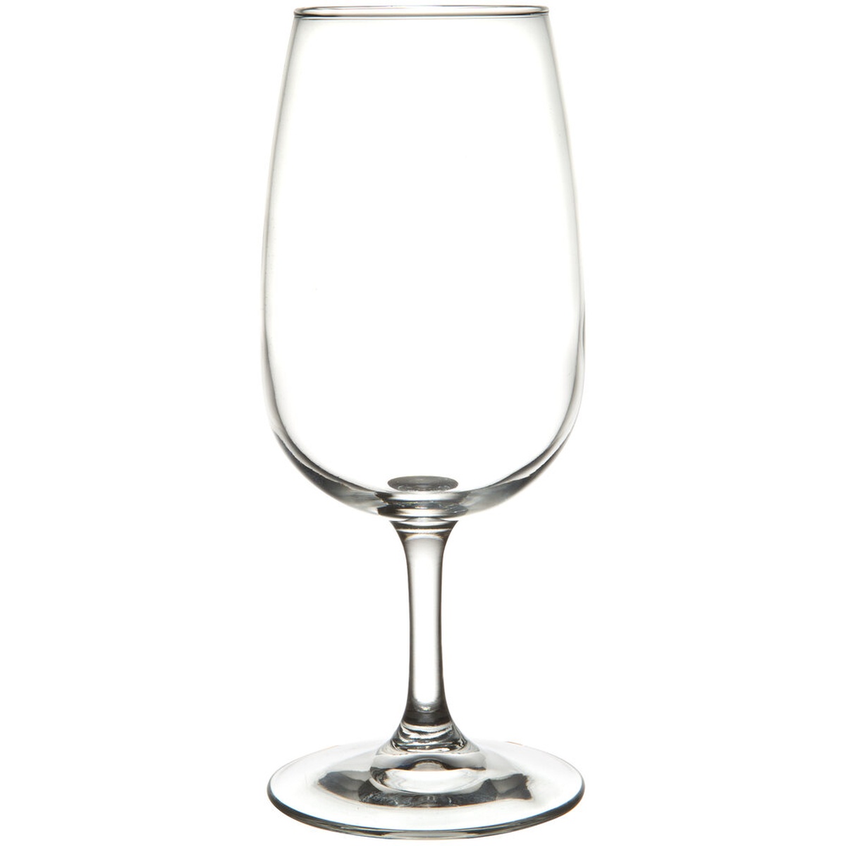 Libbey 8551 Vina 10.5 oz. clear wine taster glass with short stem and wide base