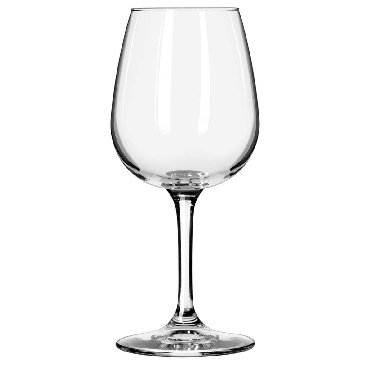 Libbey Vina 8552 wine taster glass empty, showcasing wide bowl and elegant stem