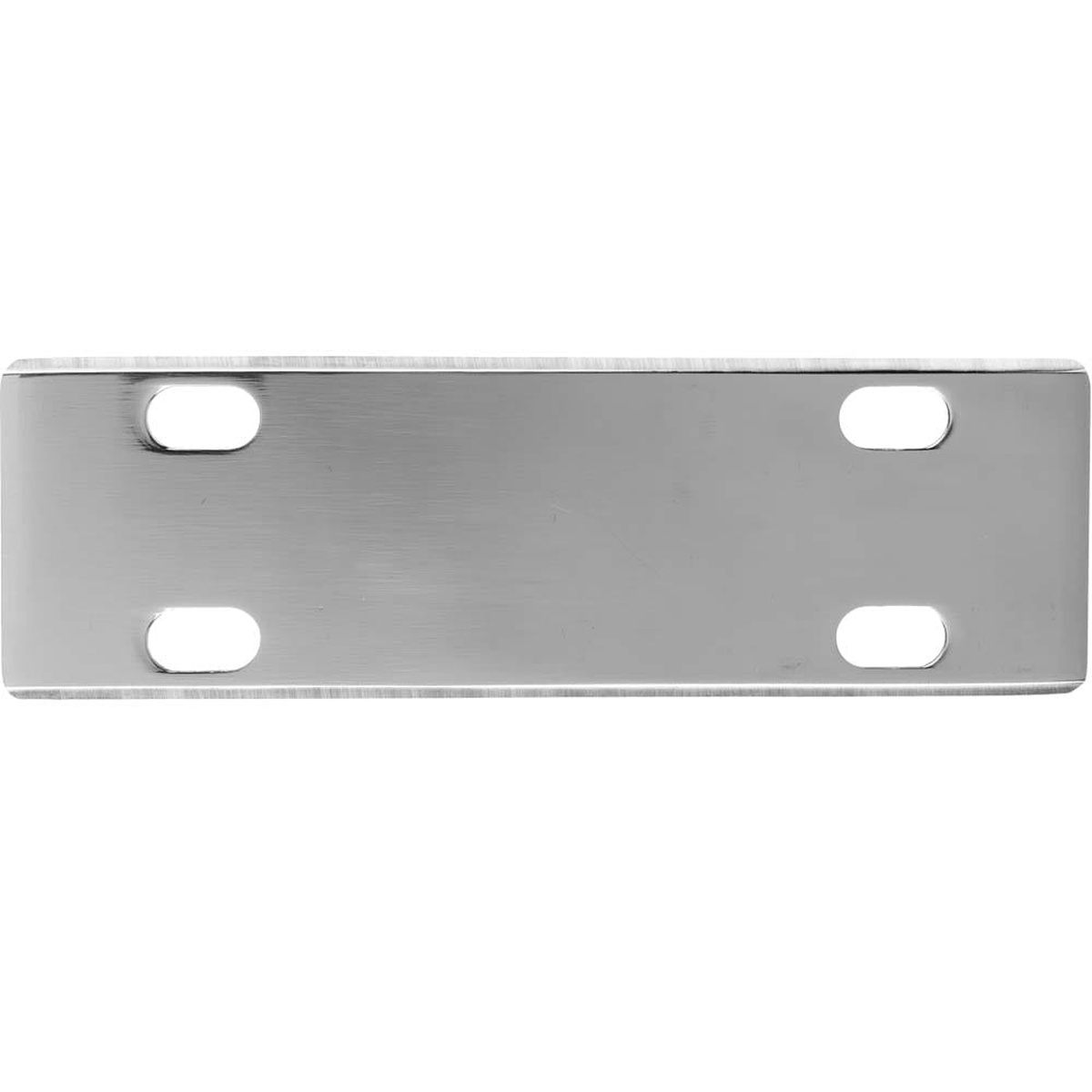 Chef Master 90003HD stainless steel replacement scraper blade with four oval mounting holes