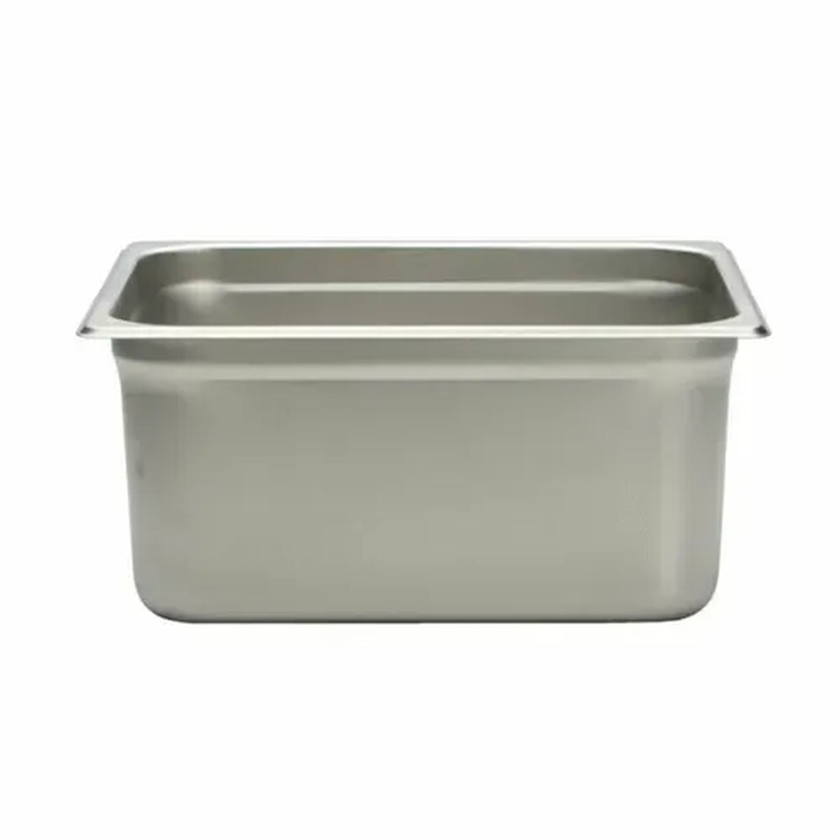 Libertyware 9126 half-size 6-inch deep stainless steel steam table insert pan on white background