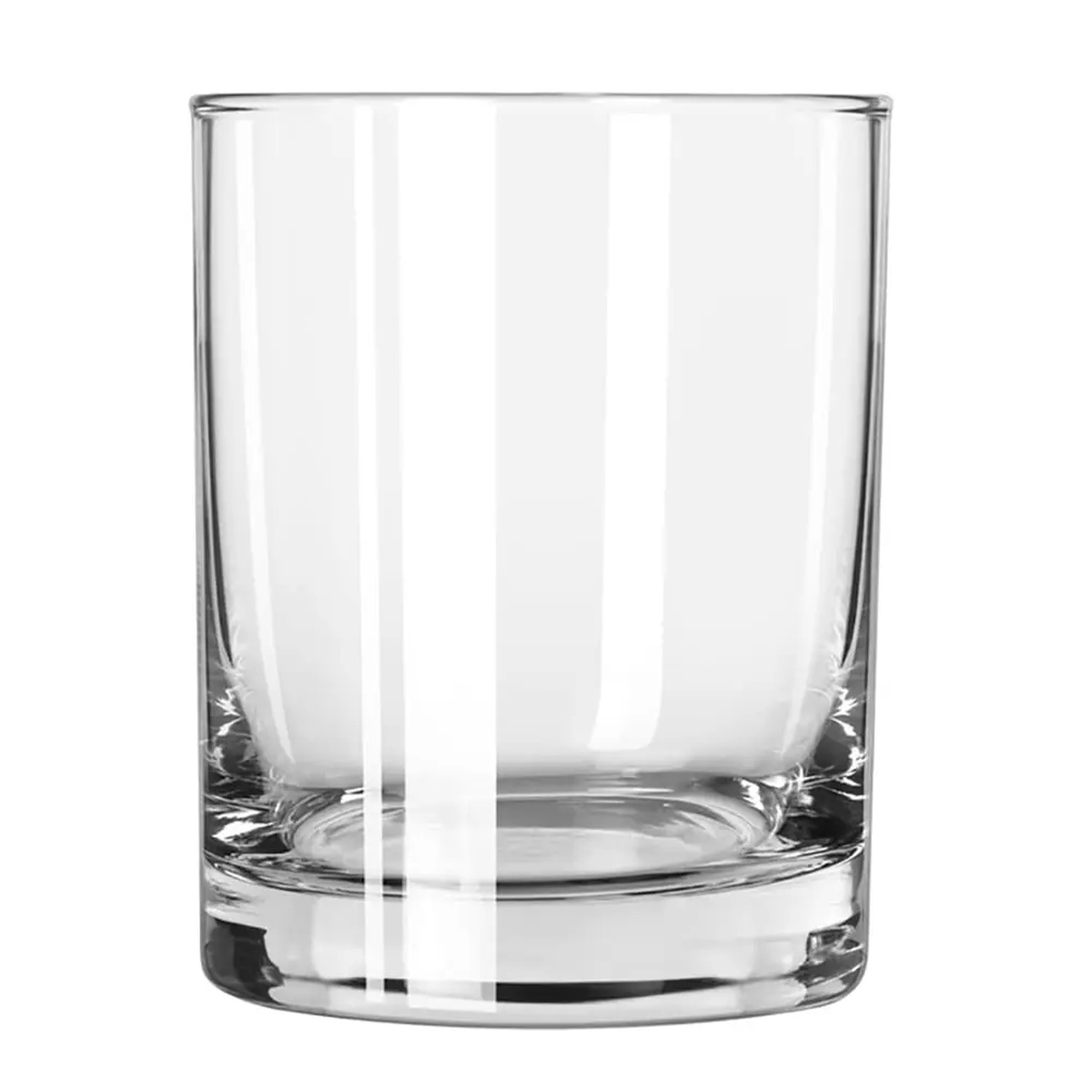 Libbey 918CD Heavy Base Double Old Fashioned glass, clear, 13.5 oz, straight sides and thick base