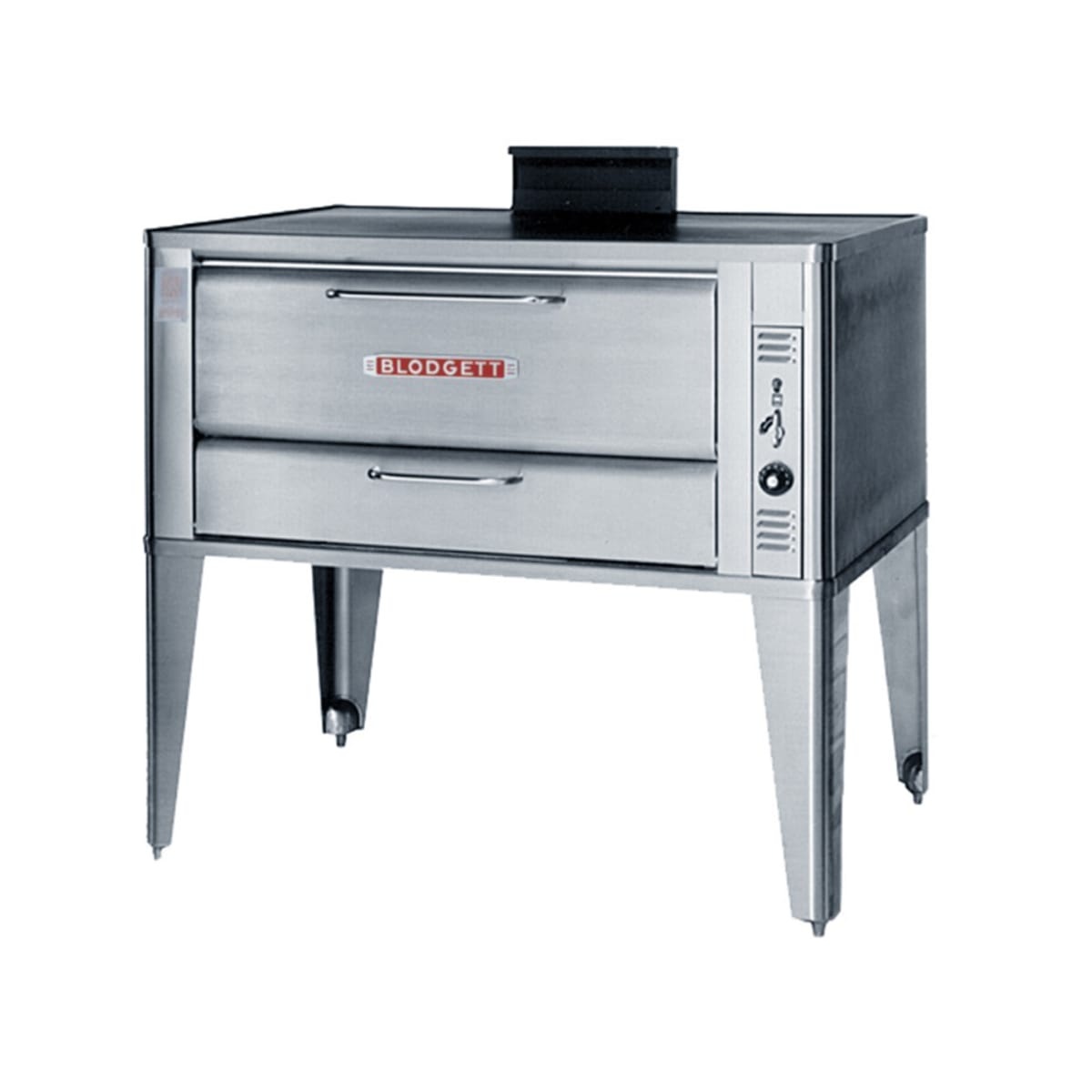 Blodgett 951 DOUBLE double-deck gas deck oven on adjustable legs