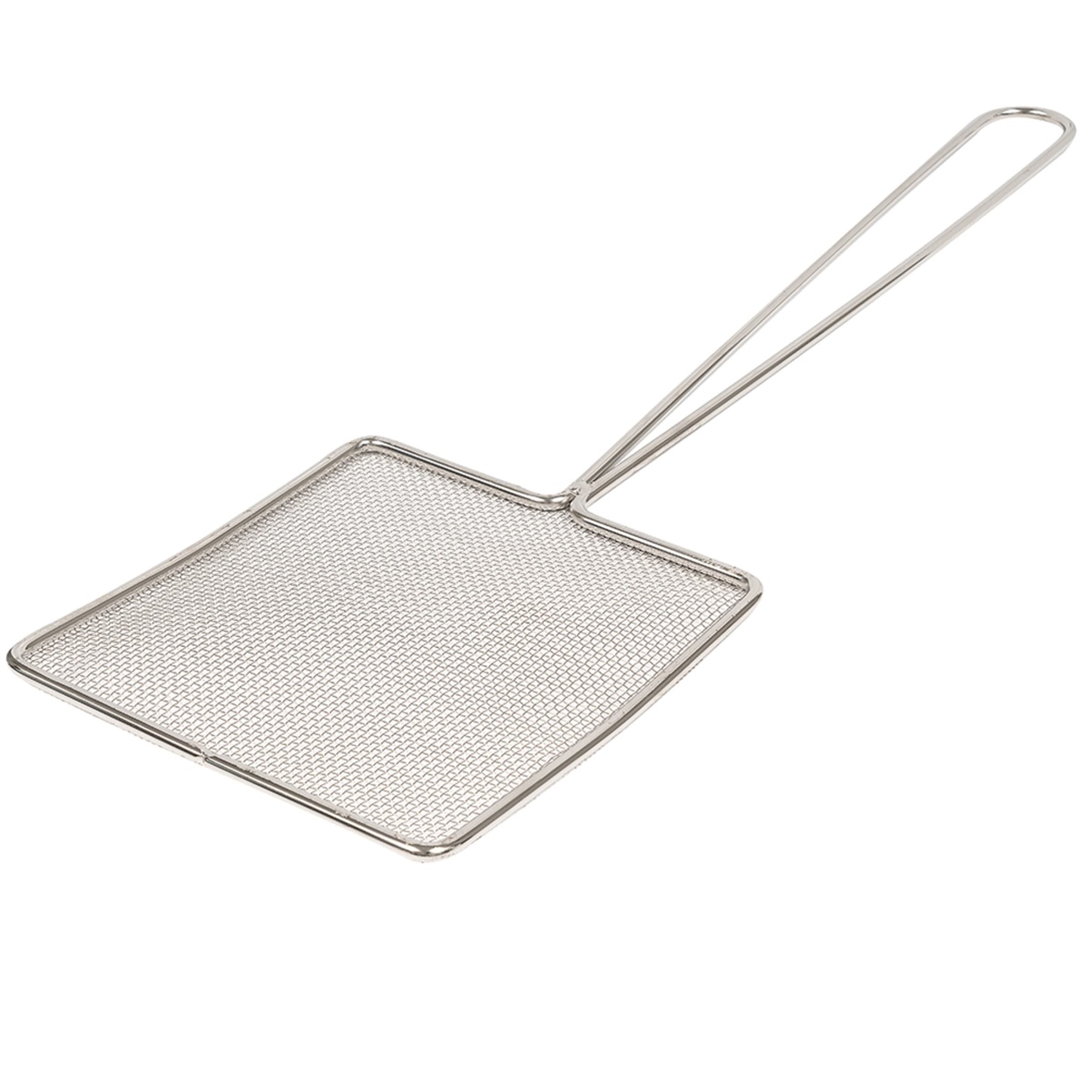 Top-down angled view of Browne 997 skimmer showing close-up fine mesh weave pattern