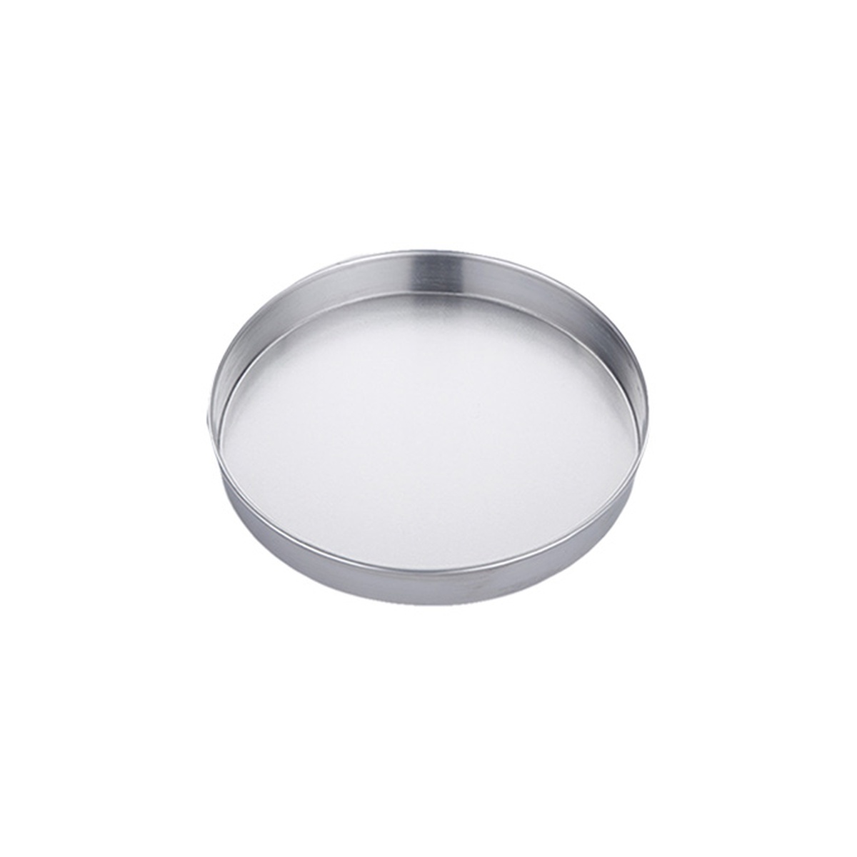 American Metalcraft A80062 6-inch round straight-sided deep dish aluminum pizza pan, silver finish, product view