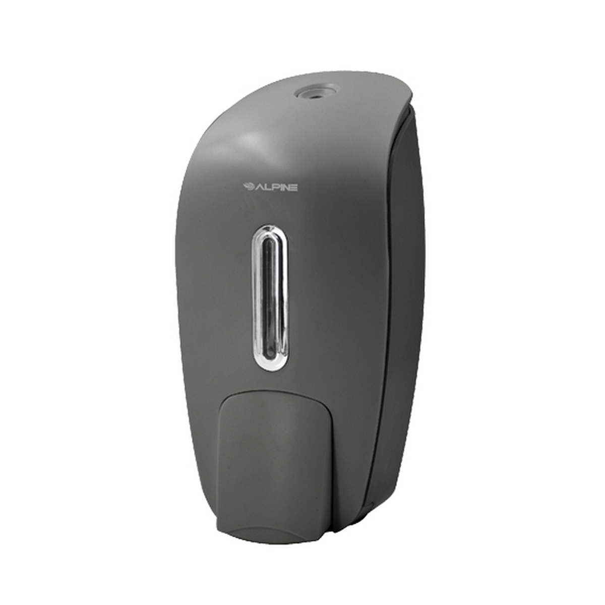 Manual wall-mounted soap and sanitizer dispenser