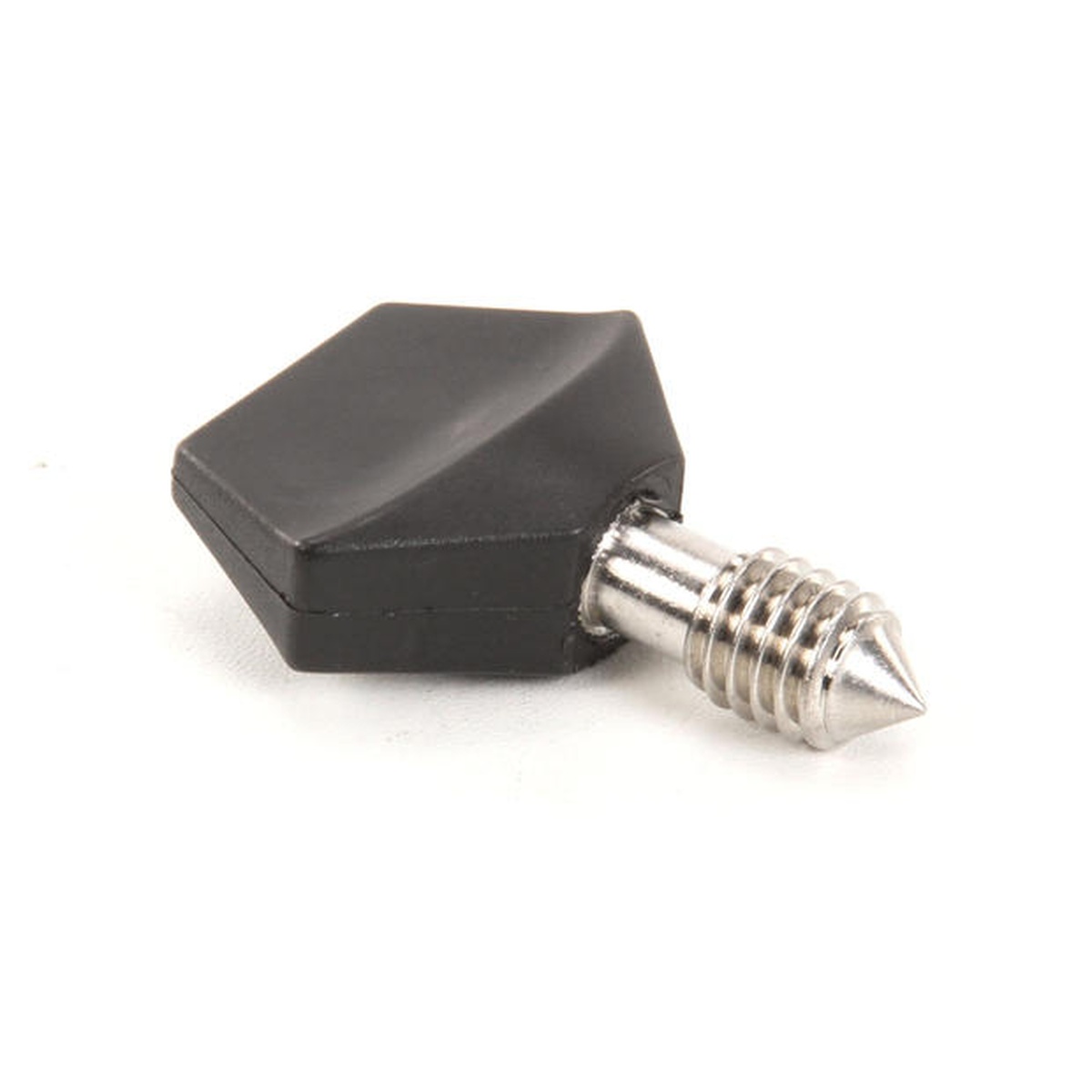 Thunderbird ARM-02-68 Attachment Hub Screw 1/2 with black polymer hub and metal threaded tip