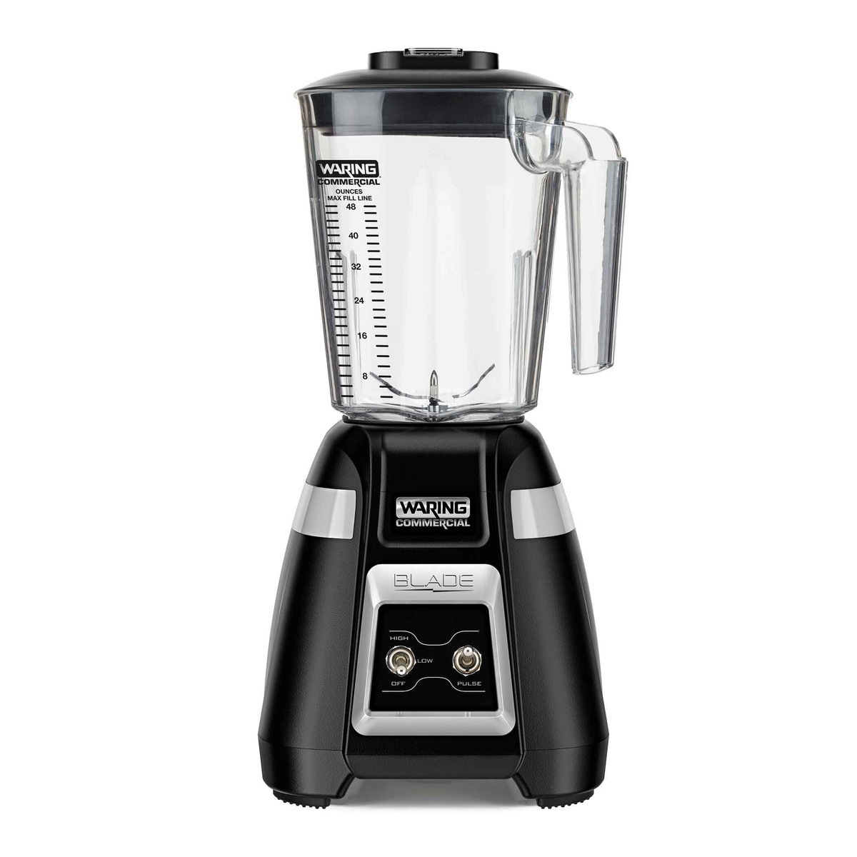 Waring BB300 countertop blade blender with 48 oz copolyester jar and toggle controls