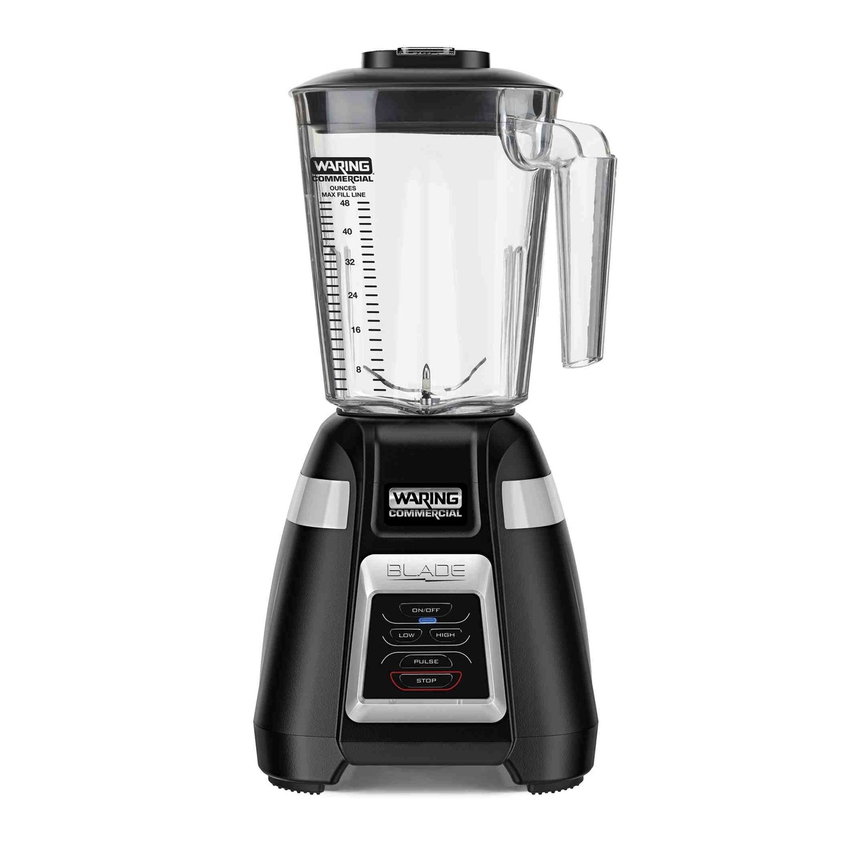 Waring BB320 commercial blender with 48 oz jar and electronic touchpad