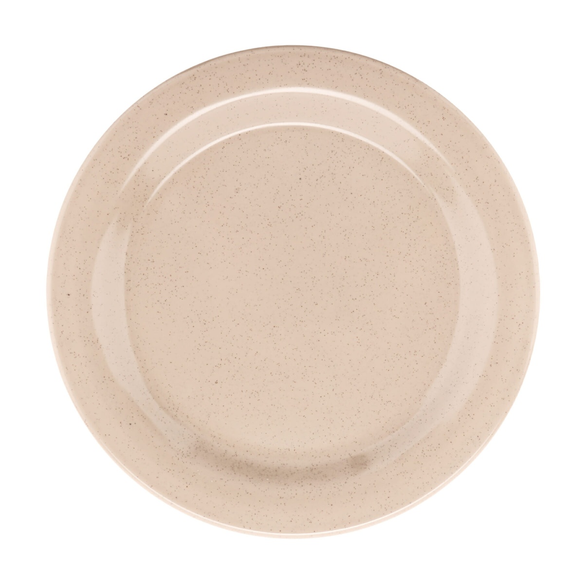 G.E.T. Enterprises BF-010-U Ultraware 10-inch round melamine dinner plate, top-down view