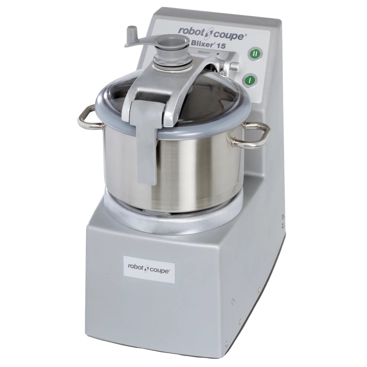 Robot Coupe Blixer 15 vertical food processor with stainless steel bowl and transparent lid