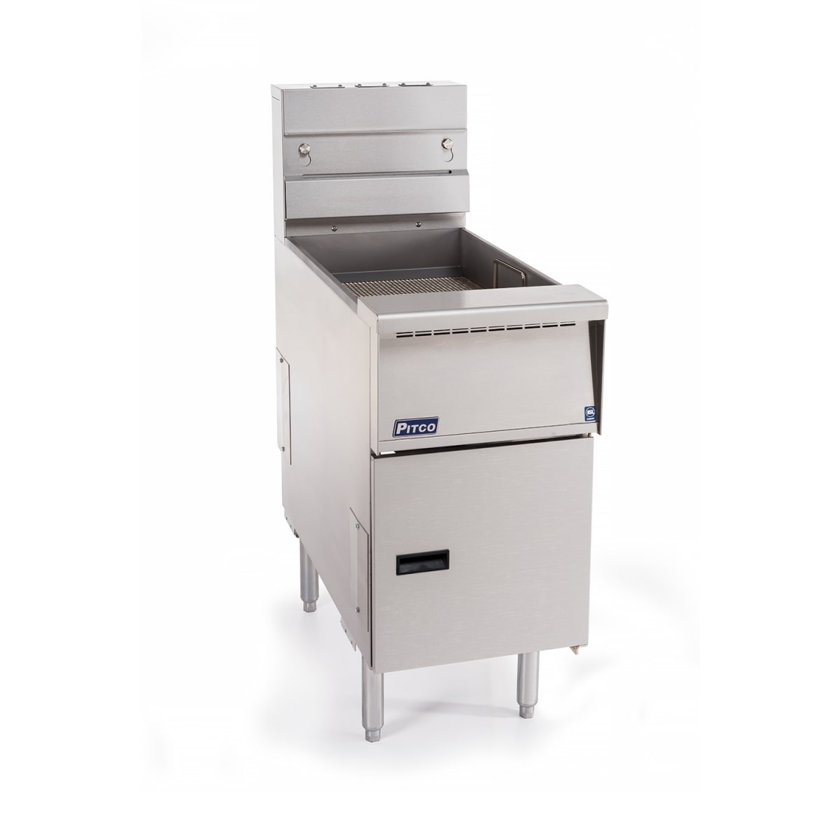Pitco BNB-SE18 bread and batter cabinet with integrated dump station
