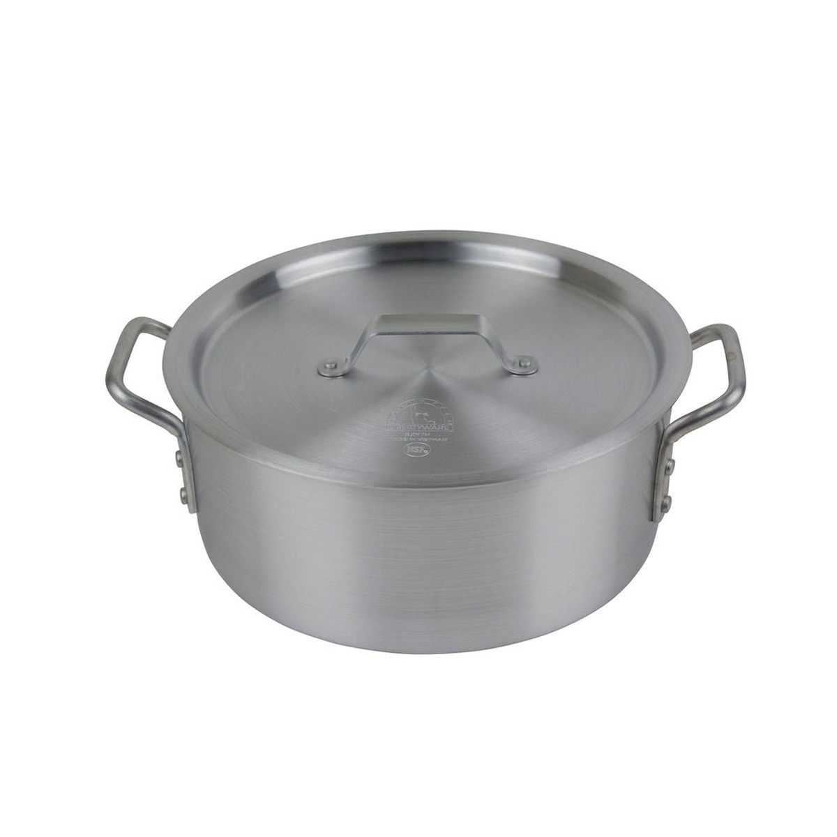 Angled view of the Libertyware brazier with lid on
