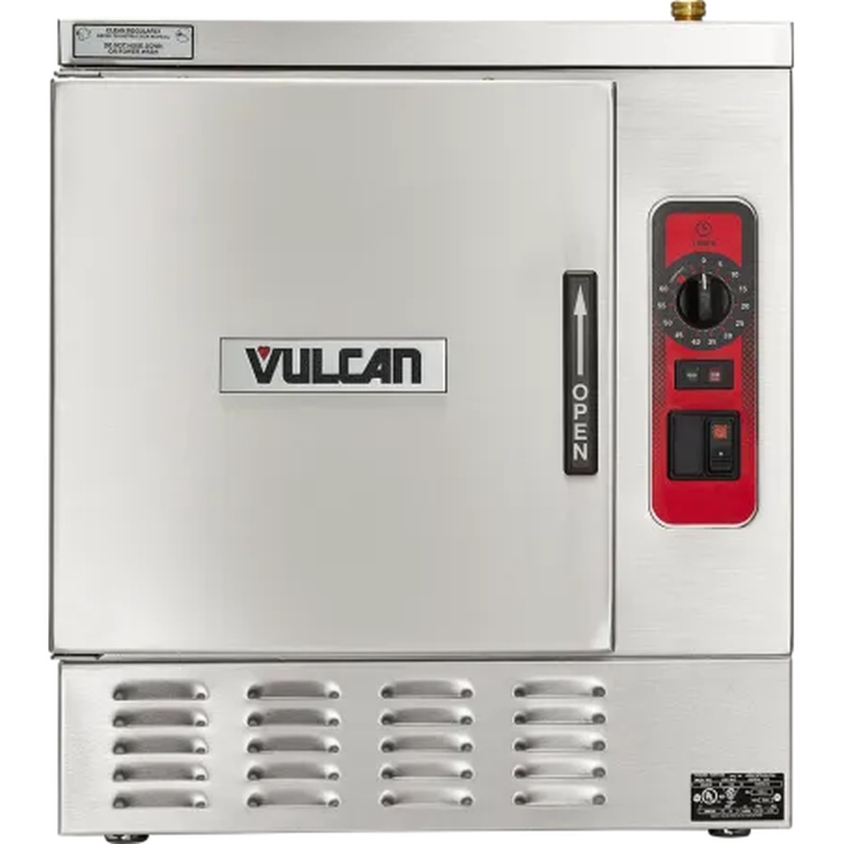 Vulcan C24EA5-PLUS countertop convection steamer front view showing stainless steel door and control panel