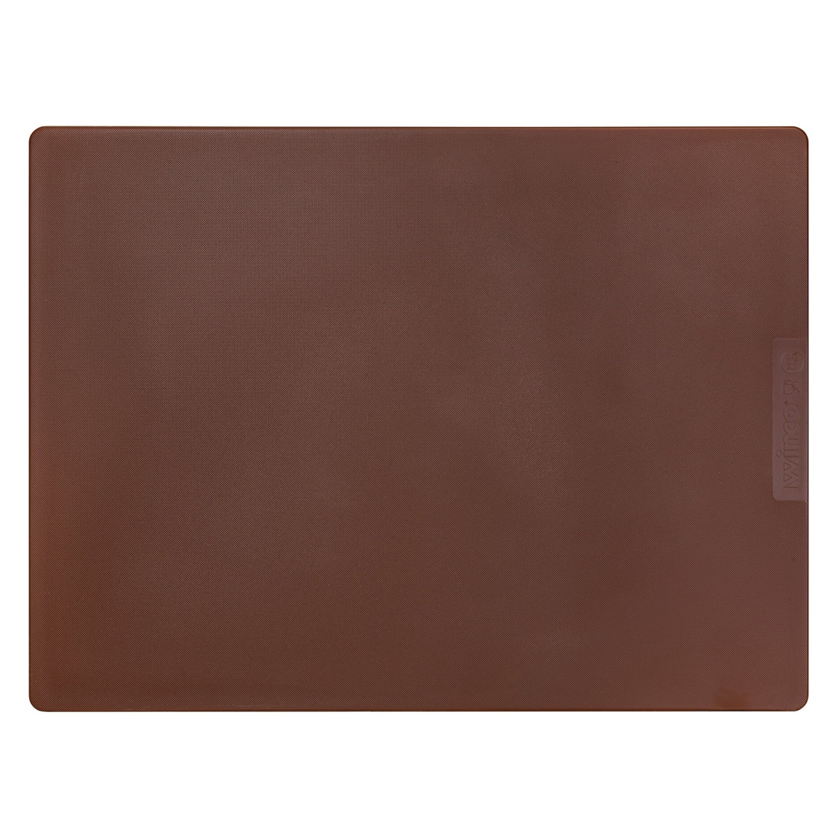Winco CBBN-1520 brown cutting board flat top-down view showing full surface and Winco branding