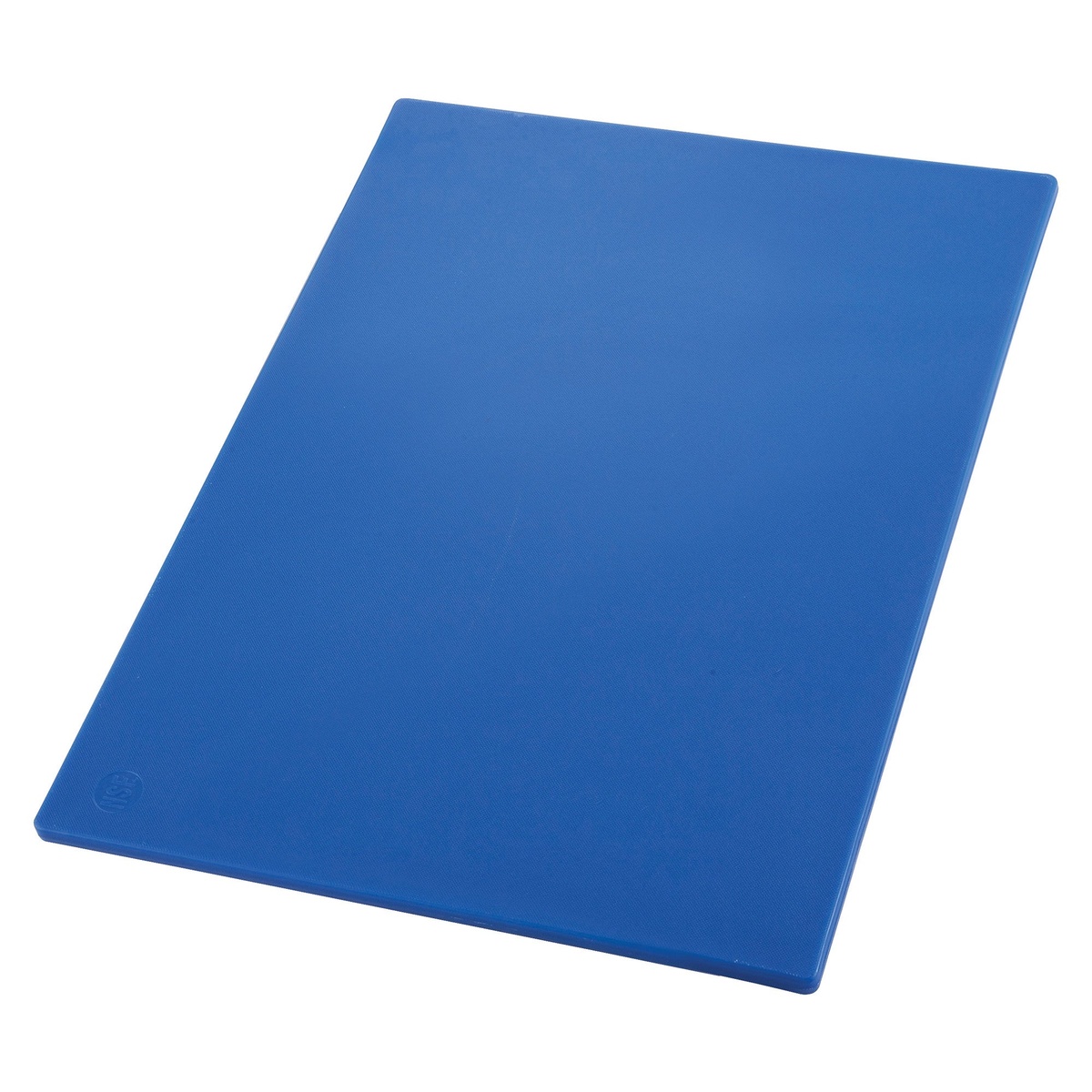 Winco CBBU-1520 blue polyethylene HACCP cutting board, 15 x 20 inch, full view