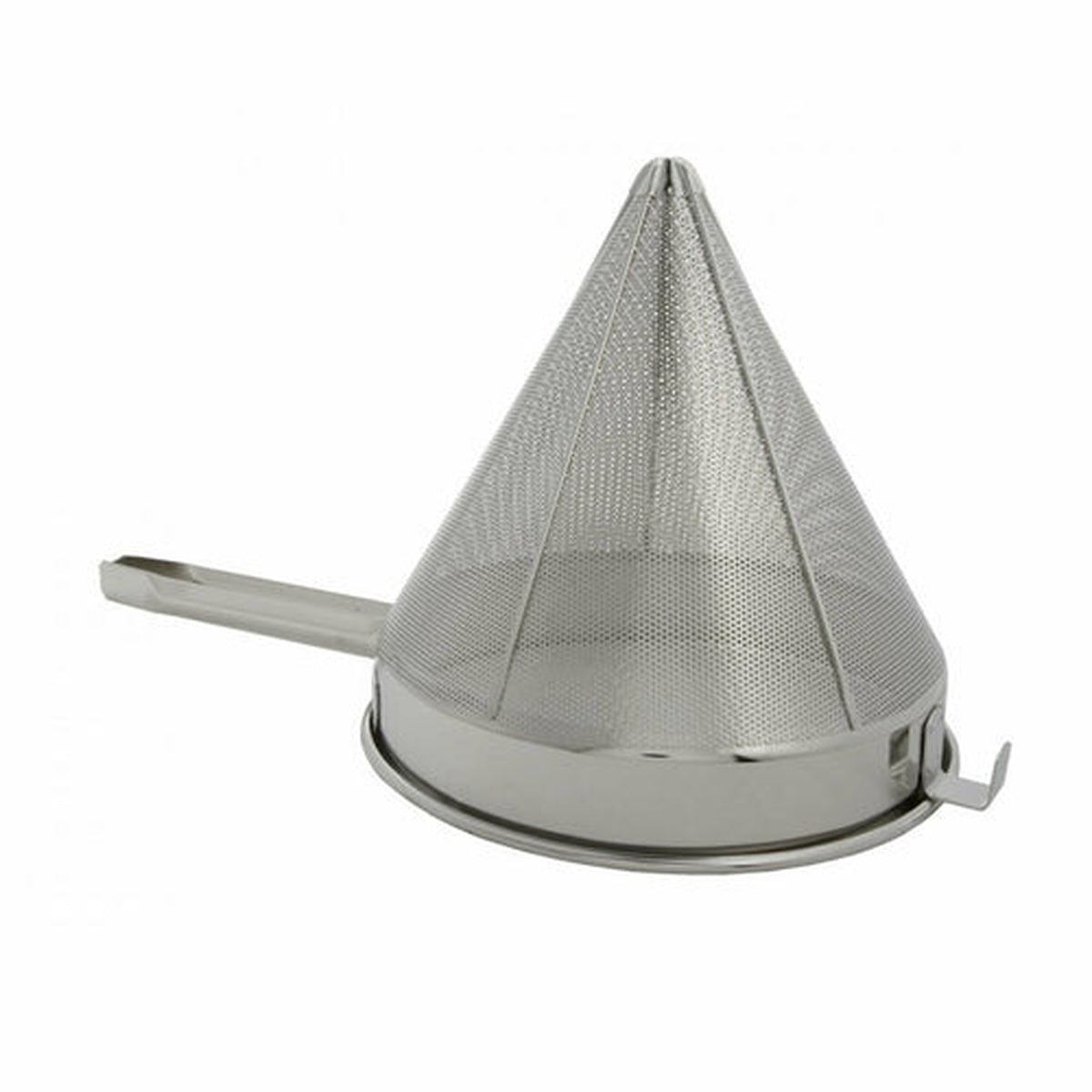 Libertyware CCS10F 10-inch fine mesh stainless steel china cap strainer with handle and pot-resting hook