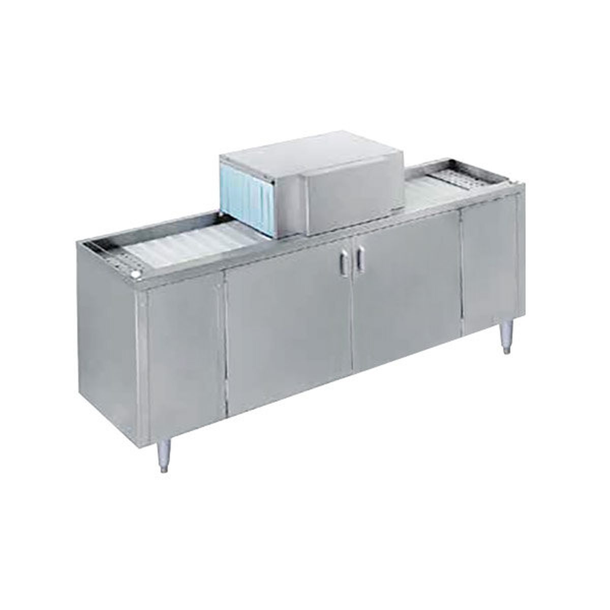 Champion CG6 pass-through conveyor glasswasher