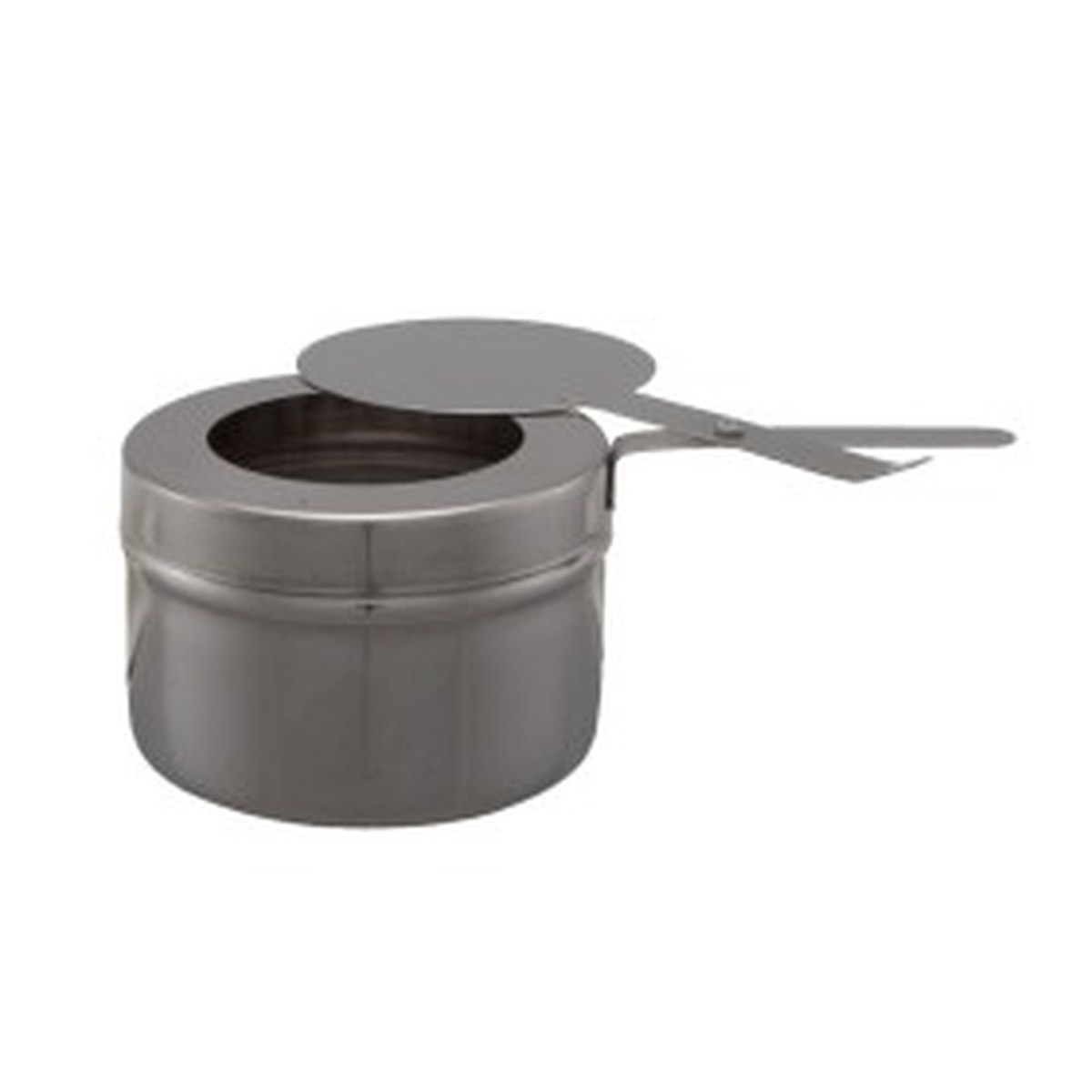 Libertyware CHASFH stainless steel chafer fuel holder with hinged lid and handle