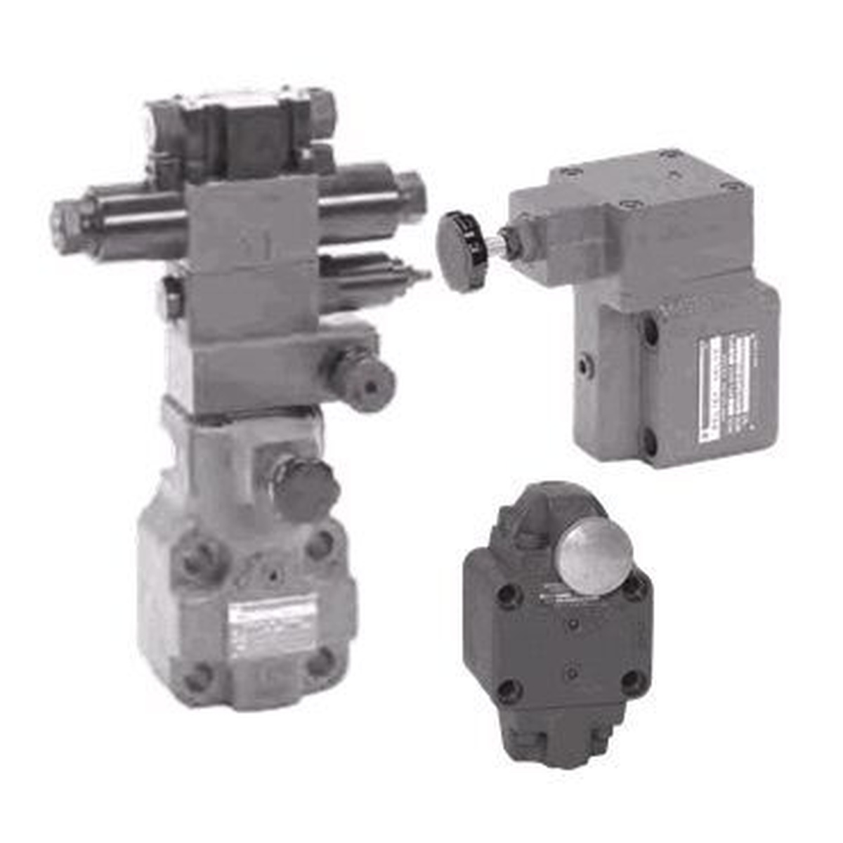 Hydraulic pressure control and relief valves including CK-20 series components