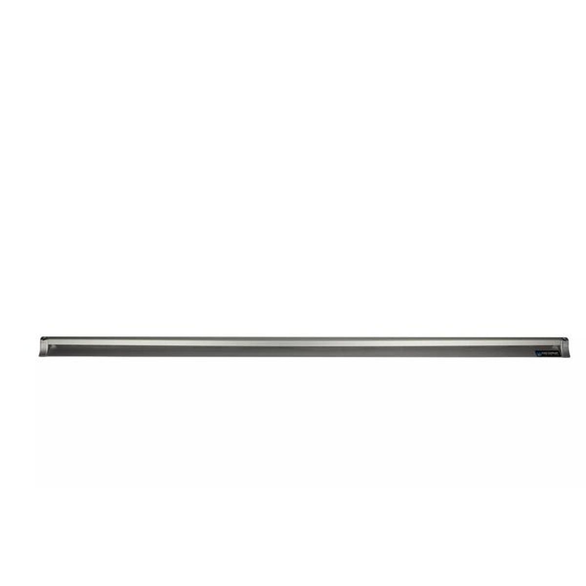 San Jamar CK6548A 48-inch anodized aluminum slide check rack, silver finish