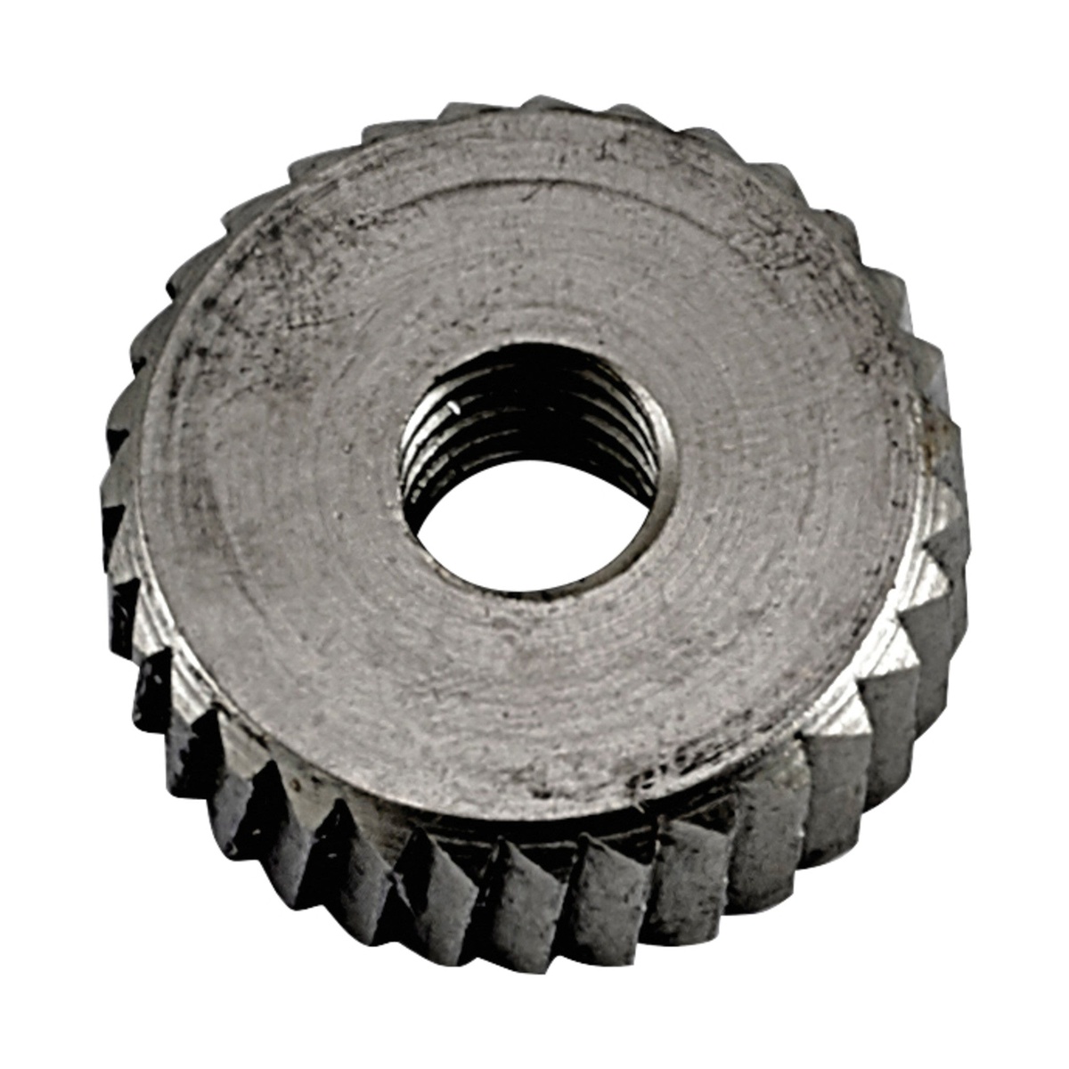 Winco CO-3G carburized stainless steel replacement gear for CO-3 and CO-3N can openers, showing toothed circular gear with center hole