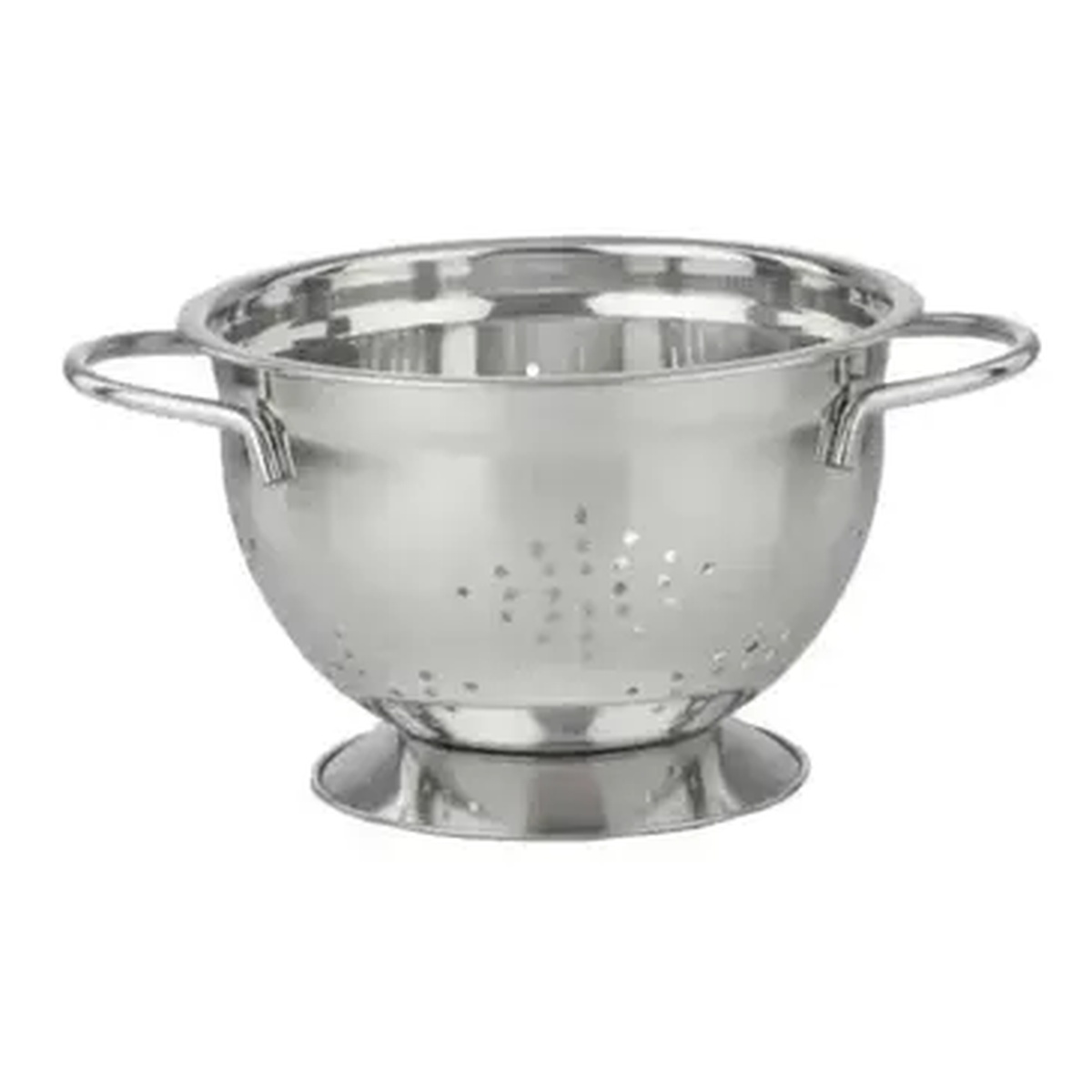 Libertyware COL02HD 2 qt stainless steel footed colander with handles