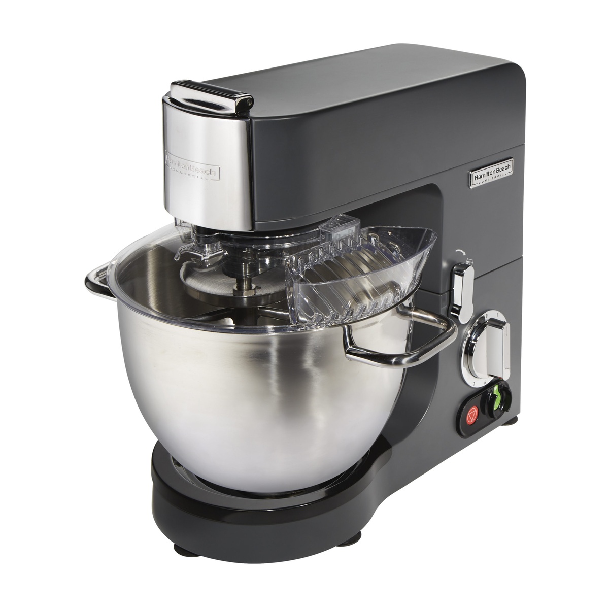 Hamilton Beach Commercial CPM800 8-quart stand mixer with stainless steel bowl and bowl guard