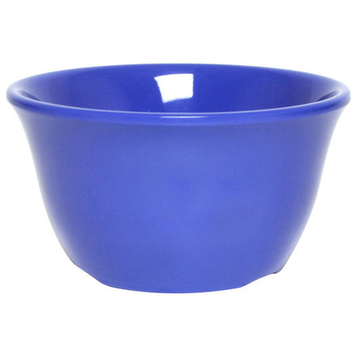 Thunder Group CR303BU 7 oz purple melamine bouillon cup with tapered sides and wide rim