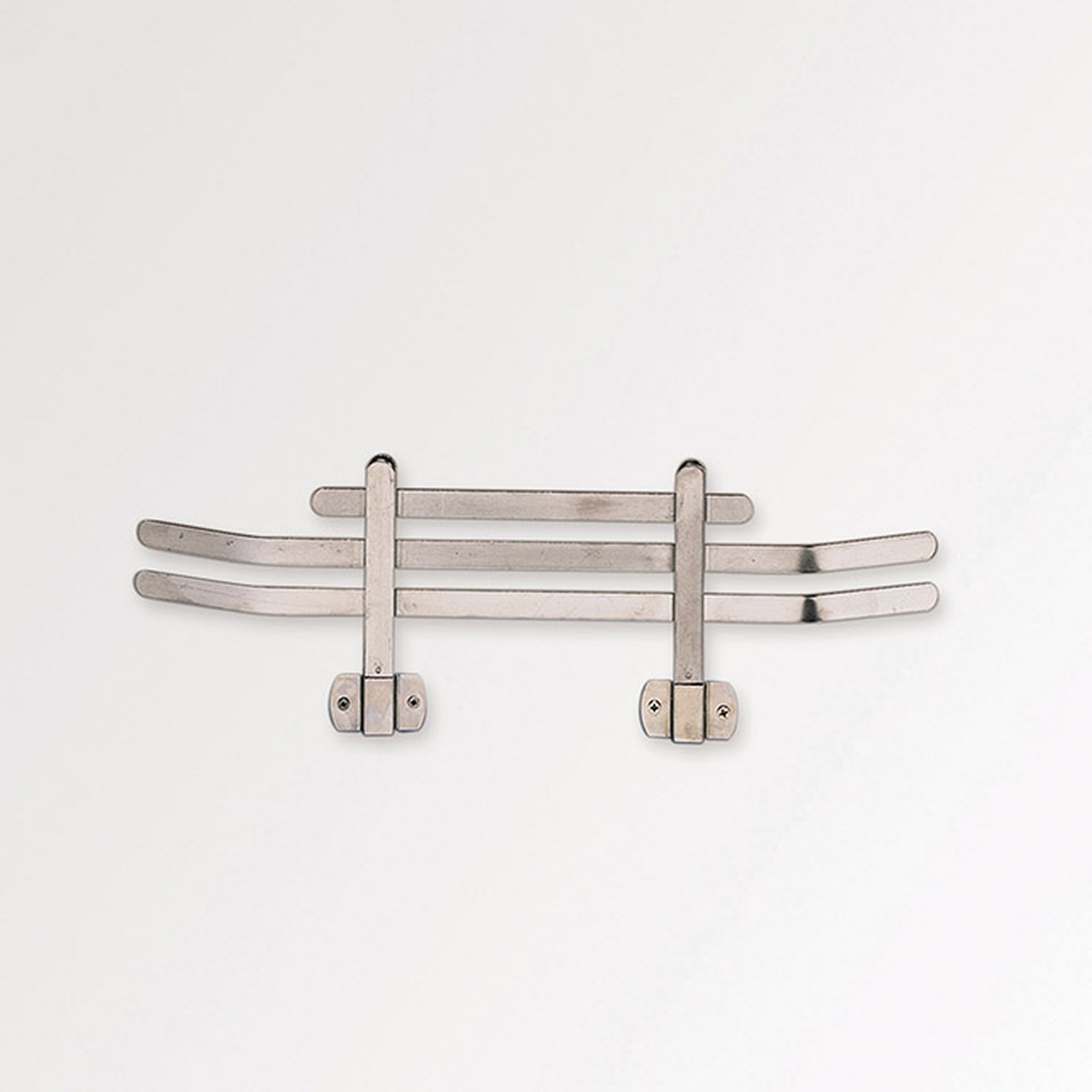 American Metalcraft CS125 stainless steel counter menu holder shown flat on a white background