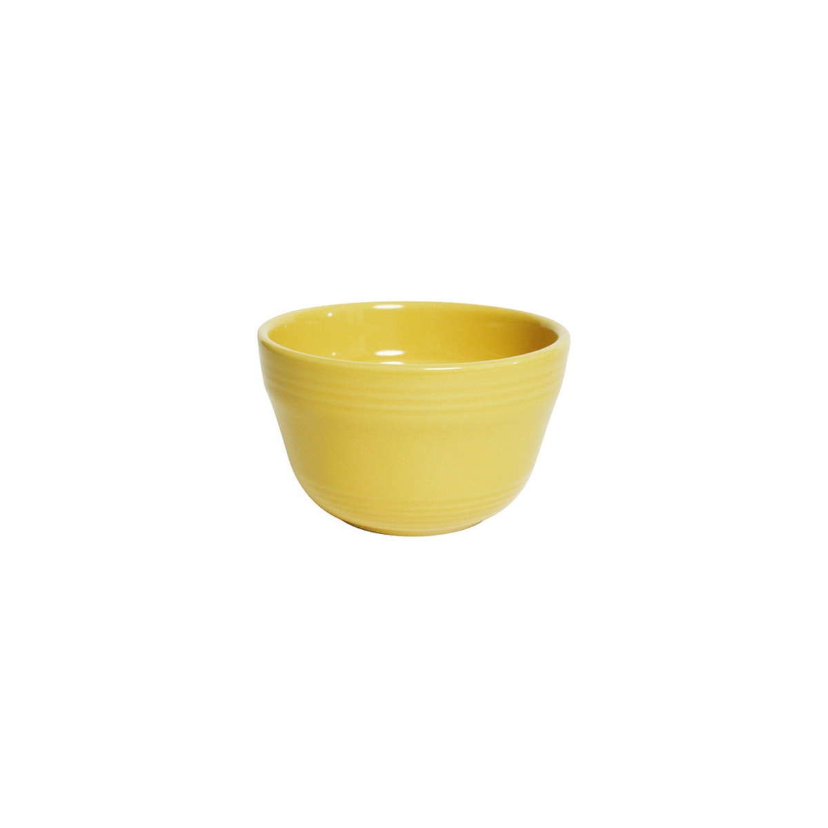 Tuxton CSB-0752 saffron yellow ceramic round bouillon cup, 7-1/2 oz capacity