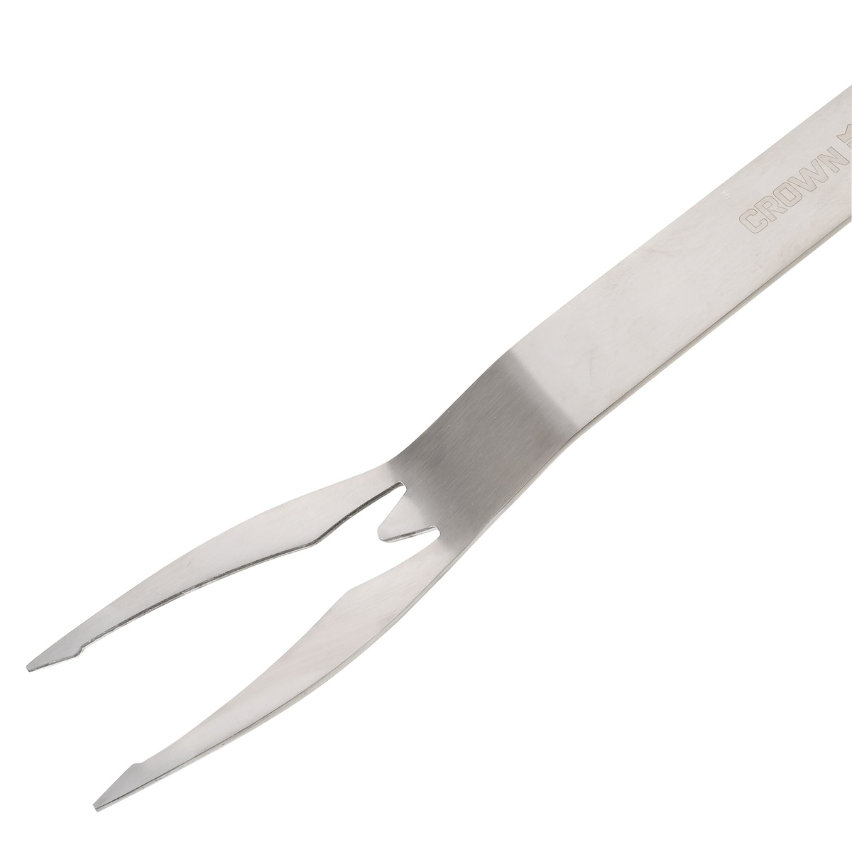 Close-up of two-tine Crown Verity fork tip