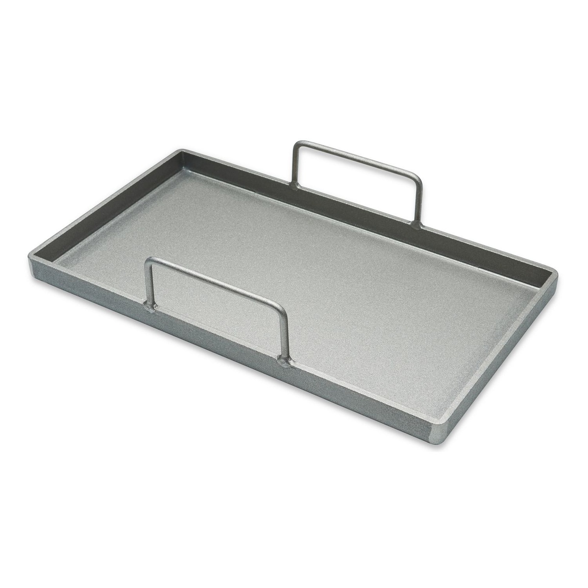 Crown Verity CV-G1222 rectangular griddle plate with two built-in handles