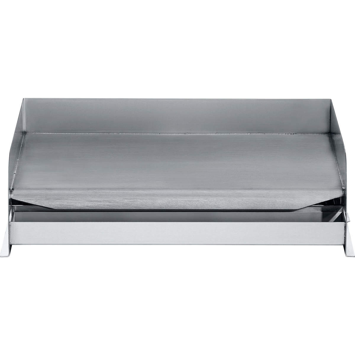 Crown Verity CV-PGRID-24 slide-on griddle with raised splash guards