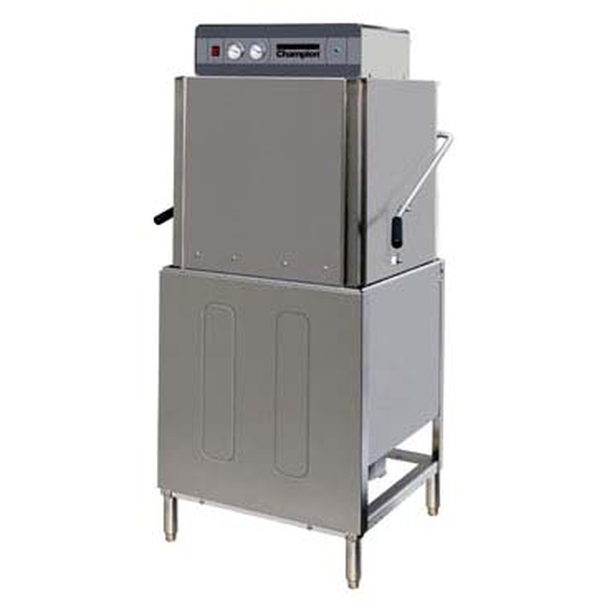 Champion DH-2000 (40-70) door-type dishwasher with top-mounted control panel