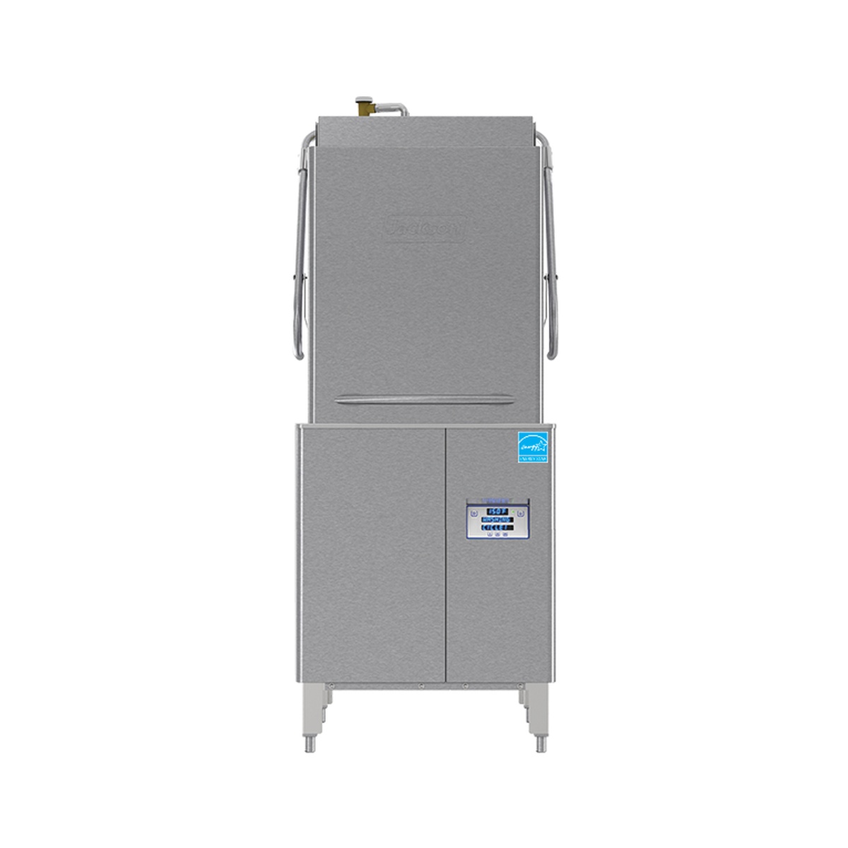 Jackson DynaStar HH-E VER ventless tall door type dishwasher, front view