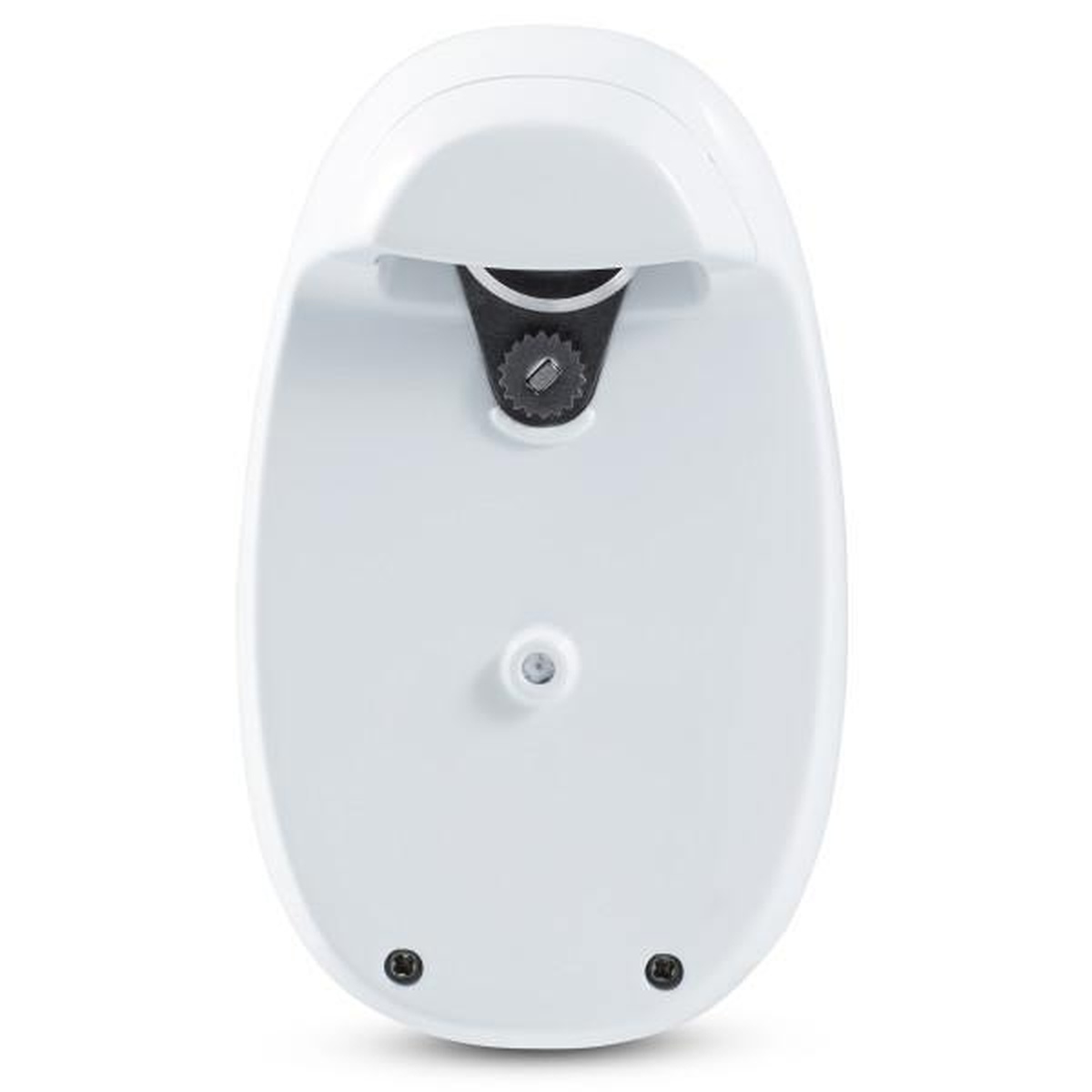 Underside view of the Zyliss EasiCan showing the cutting wheel and mechanism