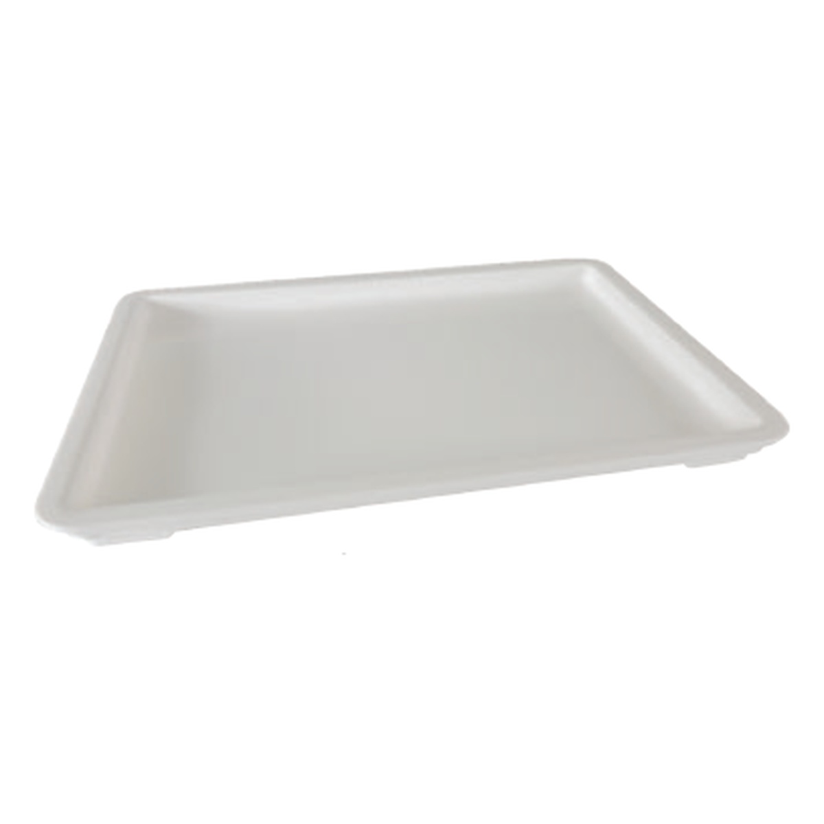 Cresco Resco white dough box cover, rectangular with raised rim and corner tabs