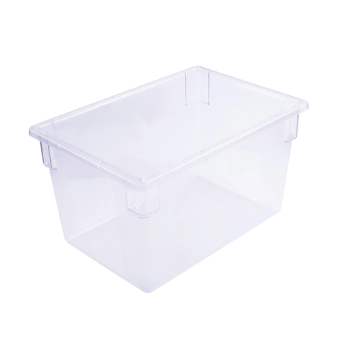Cresco Resco EFB182615T translucent food storage box 18x26x15 inches, clear rectangular container