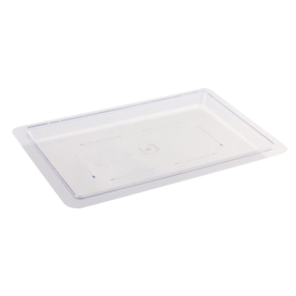 Cresco Resco EFBL1826T translucent lid for 18 x 26 inch food storage box, clear polycarbonate construction