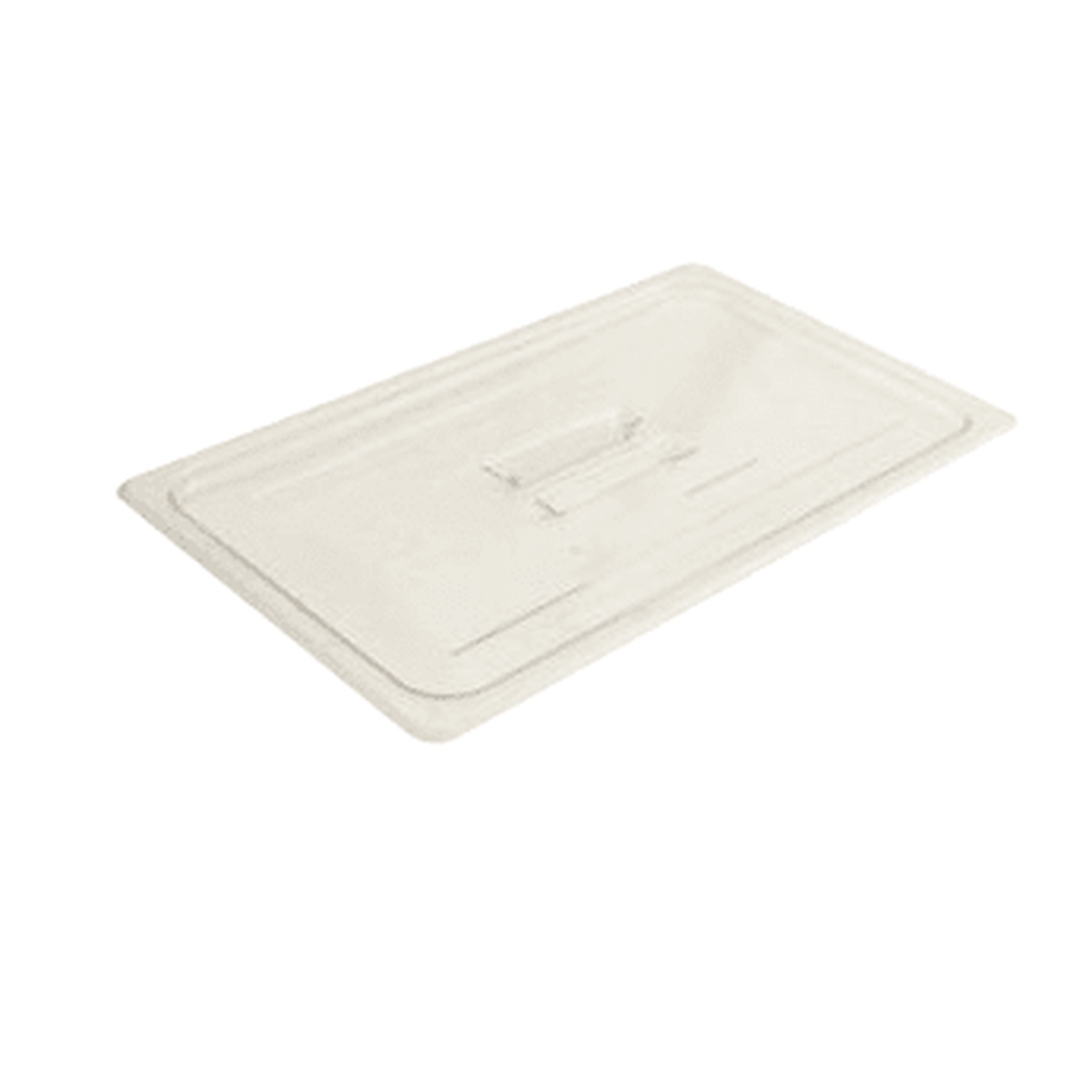 Cresco Resco EFPL10C full size solid clear polycarbonate insert pan lid
