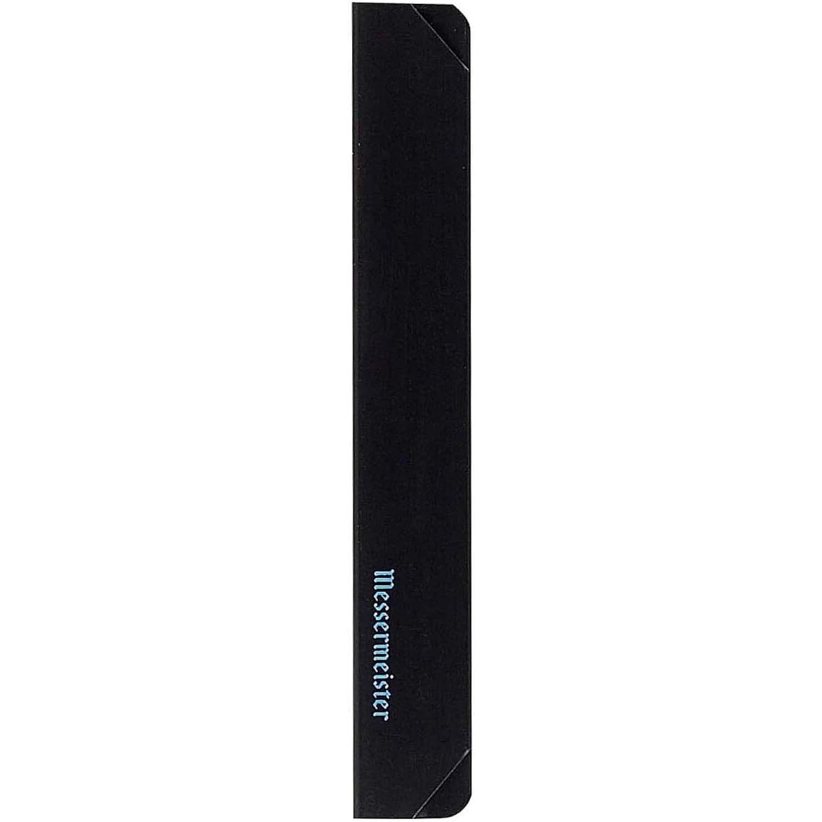 Messermeister 6-inch black PVC utility knife edge-guard with Messermeister logo