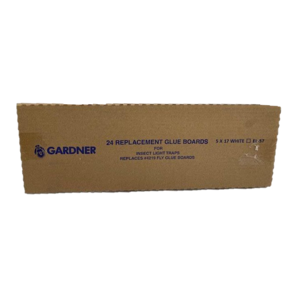 Gardner EL-57 single pack of 24 replacement glue boards in cardboard box