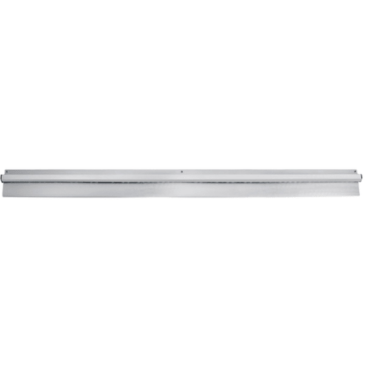 Enhanced ENSR48 48-inch aluminum check rack, horizontal full-length view on white background