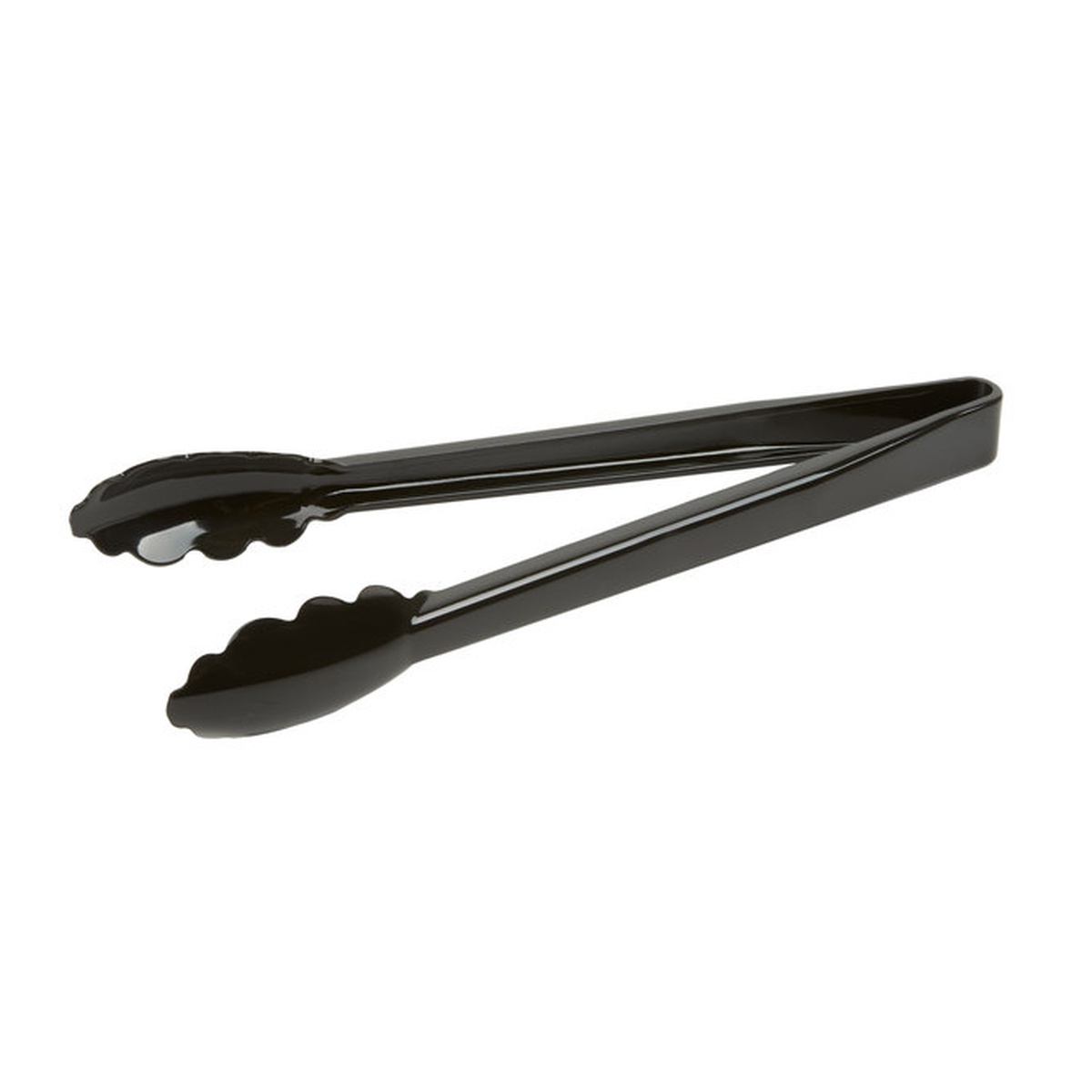 EPT-12BK Cresco Resco 12-inch black utility tong with scalloped gripping tips