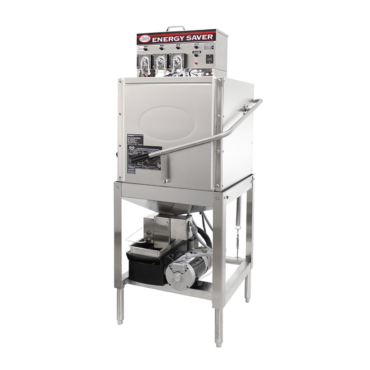 CMA Dishmachines EST-C-EXT extended-door corner single rack low temperature chemical sanitizing dishwasher
