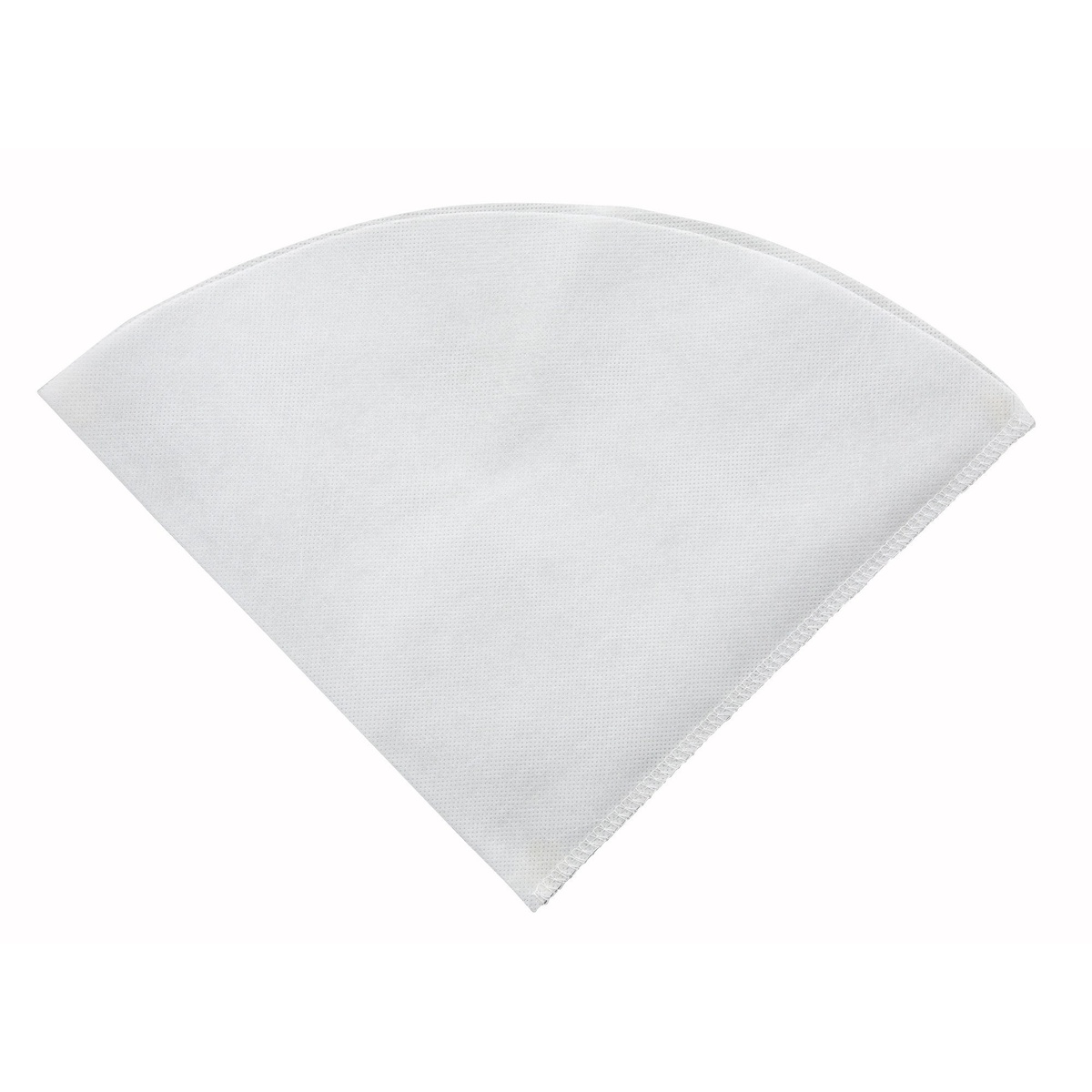 Winco rayon cloth cone filter for FF-10 fryer filter stand, flat view