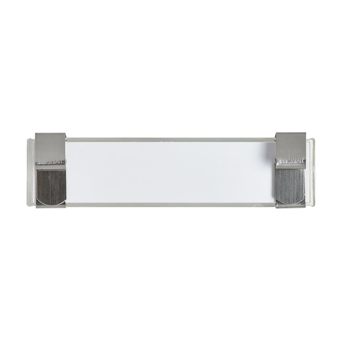 CDN FG80 thermometer rear view showing shatterproof polycarbonate case and metal end caps for stand or hang mounting
